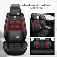 -half Leather: Proton Satria 1.3 (full Car Seat Cover/full Size Standard Kusyen Srong) 4  9