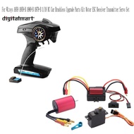 RC Car Brushless Motor RC Car Metal Steering Servo RC Car 35A Brushless ESC RC Upgrade Parts RC Car 