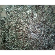 Silver light letter charm Consonan light letter charm/