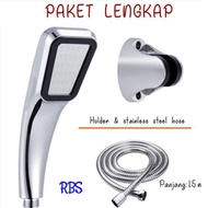 Hand Shower Aerator - Hand Shower Hemat Air 300 Lubang Tekanan Kencang Shower Aerator