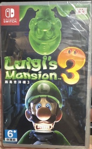 Nintendo Switch 遊戲《路易吉洋樓3》*全新* 未開封