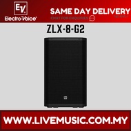 EV Electro-Voice ZLX-8 G2 1000W 8" Passive Speaker With Speaker Stand - Each / Pair (ZLX8 ZLX 8)