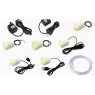 Small Submersible Pump for Small 3V-6V Miniature 3V-Horizontal Nozzle 3W Fountain Vertical Mini Mini