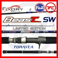 2024 FIXORY BEAST SW Overhead & Spinning Fishing Rod Saltwater Heavy Game Bottom Trolling Electric R