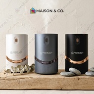 Maison Co. Titanium Aroma Nebulizer - Wireless Waterless Pure Essential Oil Aroma Diffuser