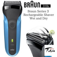 [100% Genuine Product] BRAUN - Series 3 310s Rechargeable Wet & Dry Electric Shaver