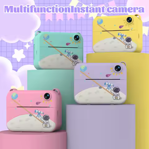 Digital Kids Instant Printing Camera Mini Thermal Photo Printer for Children Suitable for Photograph