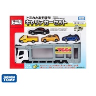 Tomica Let's Play with Tomica! Carrier Car Set