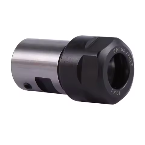 1Pcs C20 Er16 32L 8Mm Spindle Motor Clamp Rod + 1Pcs Er16-1/8(3.175)Mm Collet-ABQU