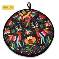 12inch Cloth Bag for Burrito,Portable Tortilla Warmer Pouch Home for Microwave Restaurant Food Panca