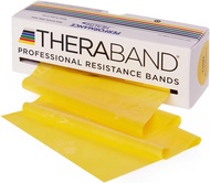 THERABAND Resistance Bands 5.5m Roll Professional Latex Elastic Band For Upper Body Lower Body & Cor