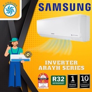 [INSTALLATION] Samsung Aircond R32 RAC S-Inverter Premium (1.0HP - 2.5HP) [4-5 Days delivery]