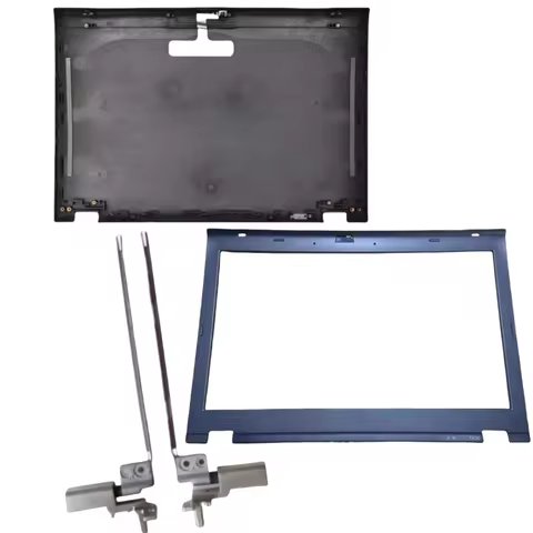 Back Shell Top Lid Case LCD Rear Cover LCD Bezel Sticker Cover Screen For Thinkpad T430 T430i Hinge 