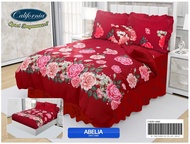 Bed cover California Motif ABELIA, Uk.180X200 Cm / Bedcover Murah Promo / Bedcover Bagus Promo / Bed