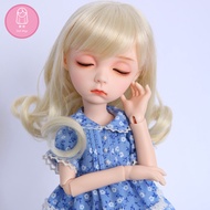 Wig For Doll BJD free shipping size 7-8inch high-temperature wig Sekino long hair bjd sd doll Wigs in beauty diy