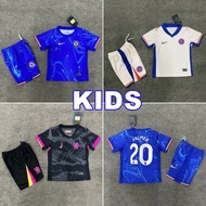 2024/25 Chelsea Home & Away Kids KIT High Quality Football Jersey Set AAA+
