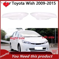 [OnLive] Car Head Light Shade Xenon Headlight Clear Lens Shell Cover for Toyota Wish 2009-2015 Facelift Car Accessories Left