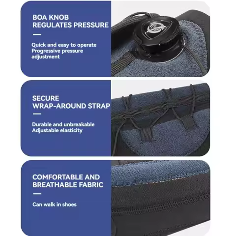 Adjustable Knob Ankle Support Brace Pressurized Support Fixed Sport Ankle Protectors Anti-Break Brea