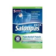 SALONPAS PAIN RELIEF PATCH 5s EXP 2023/09