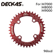 Deckas Round 96BCD Asymmetric Chainring MTB Mountain BCD 96 bike bicycle 32T 34T 36T 38T crankset To