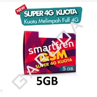 SMARTFREN KARTU PERDANA KUOTA 5GB DATA