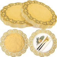 250PCS Dolly Paper Doilies Paper Doilies Lace Paper Doilies Disposable Foil Lace Paper Doilies Place