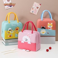 WOLFAY Cartoon Lunch Bag, Portable Thermal Bag Insulated Lunch Box Bags, Lunch Box Accessories Insulated Thermal Tote Food Small Cooler Bag