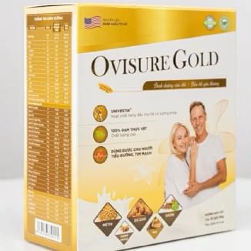 OVISURE GOLD SUSU ASLI SOLUSI MASALAH TULANG SENDI DIJAMIN AMPUH 1 BOX ISI 12 SACHET