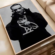 Aubrey Drake Graham Poster High-definition art sticker Self adhesive waterproof home decoration