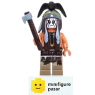 tlr012 Lego The Lone Ranger 79110 - Tonto Mine Outfit Minifigure - New