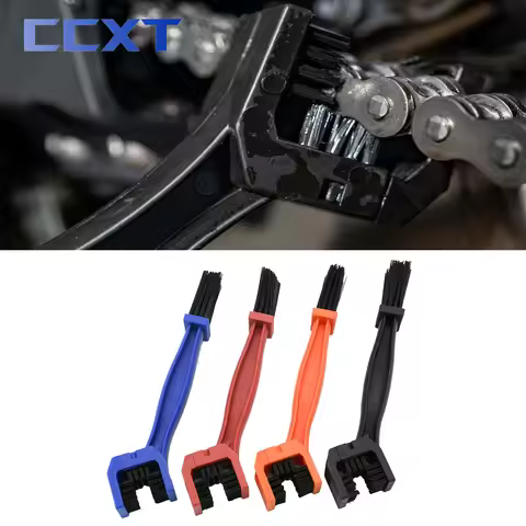 Motorcycle Bicycle Chain Clean Brush Gear Grunge Brush For Honda CB600F CB650F CB900 CB599 CB600 CB6