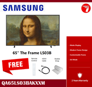 [ Delivered by Seller ] SAMSUNG 65" inch LS03B The Frame 4K Smart TV (2022) QA65LS03BAKXXM QA65LS03BAK