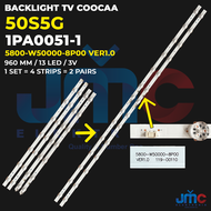 Backlight TV COOCAA 50 Inch 50S5G 50G2 JL.D50051235-202AS-M atau 5800-W50000-8P00 VER1.0