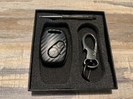 กรอบ เคฟล่า แบบด้าน ใส่กุญแจรีโมทรถยนต์ Honda Jazz City Civic Brio Mobilio --ส่ง Kerry เก็บเงินปลายท