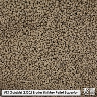 1KG PTS Goldkist 3S202 Broiler Finisher Pellet Superior/Dedak Makanan Bijian Ayam Perdaging Superior/大鸡料 (Repack) (Ready)