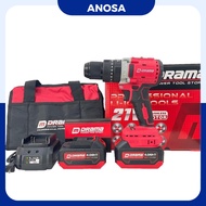 DRAMA D-5213 Cordless Drill Brushless Motor 3 Functions Auto lock Head 13mm