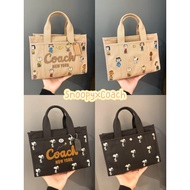 Travel Small Tote Bag Cargo Snoopy Co-Branded For Women