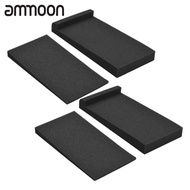 [ammoon]2 PCS High Density Acoustic Isolation Foam Isolation Pads 27 * 10cm Usable Area for Studio Monitor Speaker