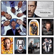 Medical Drama House_MD TV Show Poster Suspense Detective Drama with Reasoning Canvas Picture Wall Li