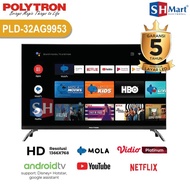 TV Polytron 32 Inch Bezelles Smart Android PLD-32AG9953 32AG9953