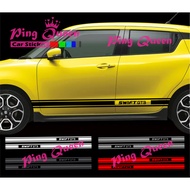 Swift gt3 car sticker cutting sticker suzuki Swift gt 3 car sticker