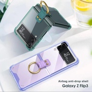 Original Samsung Z Flip 3 Case Transparan Casing Cover Z Flip 3 Clear