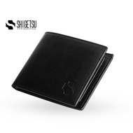 Shigetsu Wallet Collection For Men Leather Minimalist Pocket Zipper Bifold Trifold Money Clip