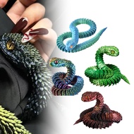 3D Printing Snake Ornament Toy Multi-Sendi Simulation Snake/ 30cm 3D Printed/