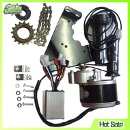 24V 250W Motor Controller Electric Bike Conversion Kit Flywheel Handle Motor Bracket Chain For 20-28