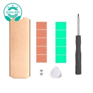 Copper M.2 SSD HeatSink Hard Disk Cooler with Thermal Solid State Disk Radiator 0.5mm for M.2 2280 N