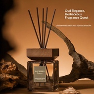 EAST HERBEN Sandalwood Series 500ML Large‑Capacity Reed Diffuser Set, Flameless Rattan Scent Diffuse