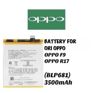 COMPATIBLE BATTERY FOR ORI OPPO F9 / OPPO R17 (BLP681) 3500mAh