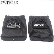 TWTOPSE 1.5L Bike Bicycle Bag For Brompton Birdy Folding Bike Bicycle Handlebar Saddle