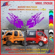 ✧ ☩ ⚾︎ Suzuki Multicab Body Decals -Stripping Decal High Quality Vinyl Sticker